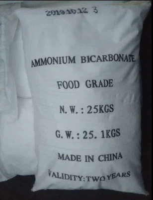 ammonia and bicarbonate